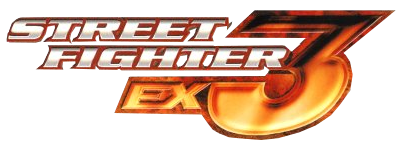 Street Fighter EX3 logo for Playstation 2